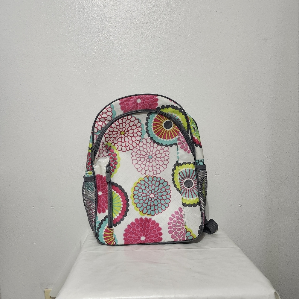 Thirty-One Floral Patterned Backpack - image 4